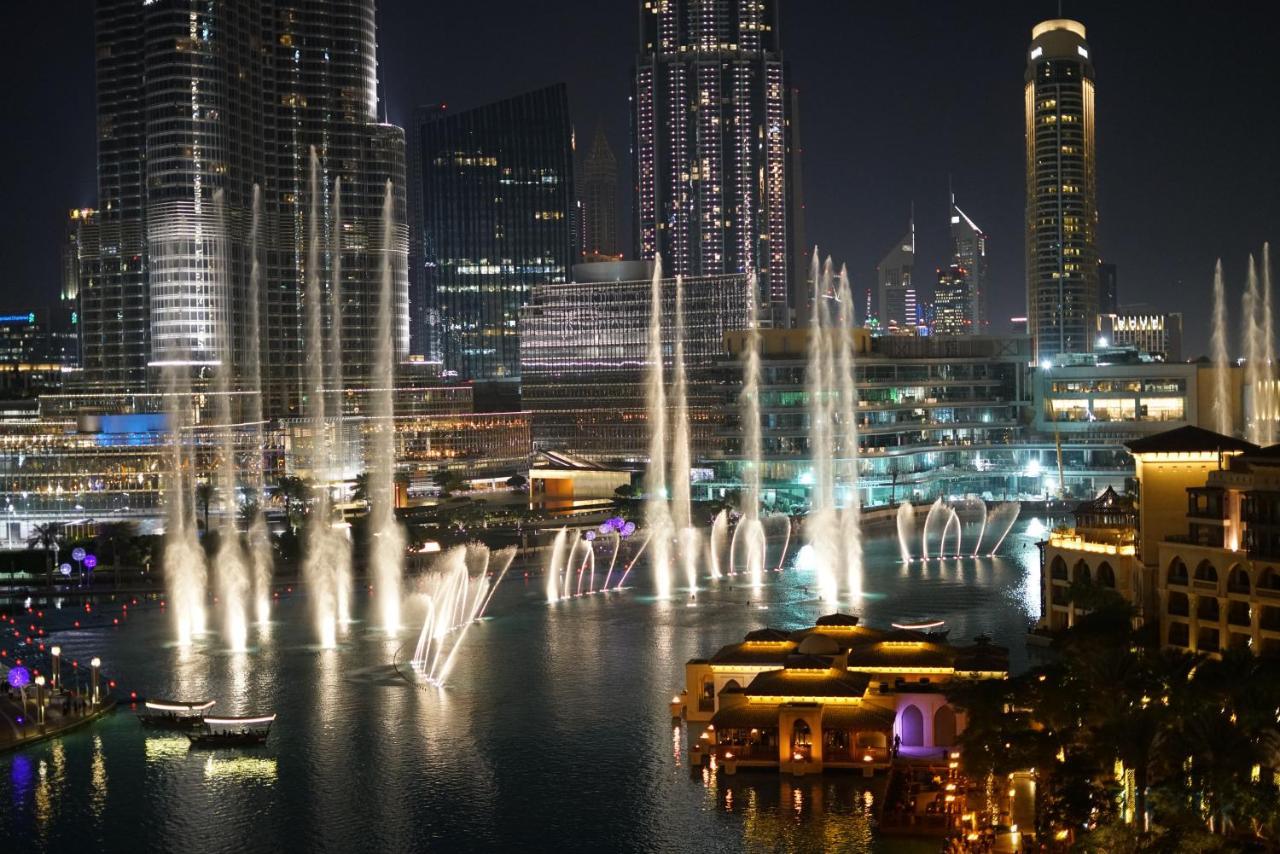 Elite Royal Apartment - Full Burj Khalifa & Fountain View - Brilliant - 2 Bedrooms & 1 Open Bedroom Without Partition Дубай Екстериор снимка