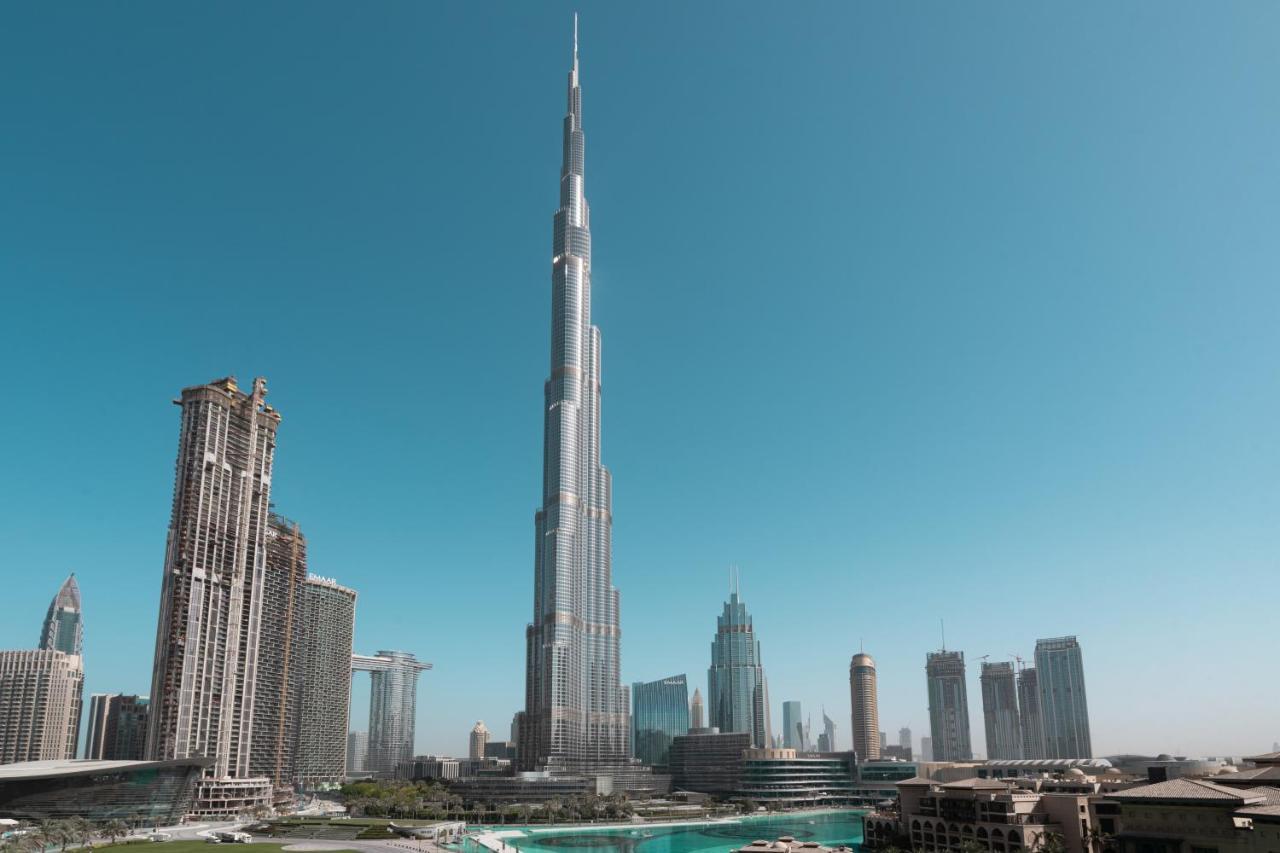 Elite Royal Apartment - Full Burj Khalifa & Fountain View - Brilliant - 2 Bedrooms & 1 Open Bedroom Without Partition Дубай Екстериор снимка